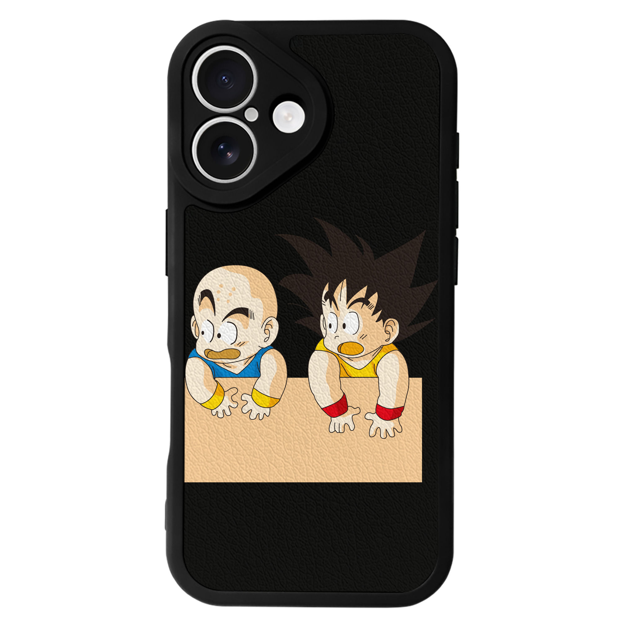 （画像用） ドラゴンボール 孫悟空（そん ごくう）Son Goku カカロット DRAGON BALL Kakarotto 【iPhone 16シリーズ対応】シリコンスマホケース（レザー調） 材質：シリコン